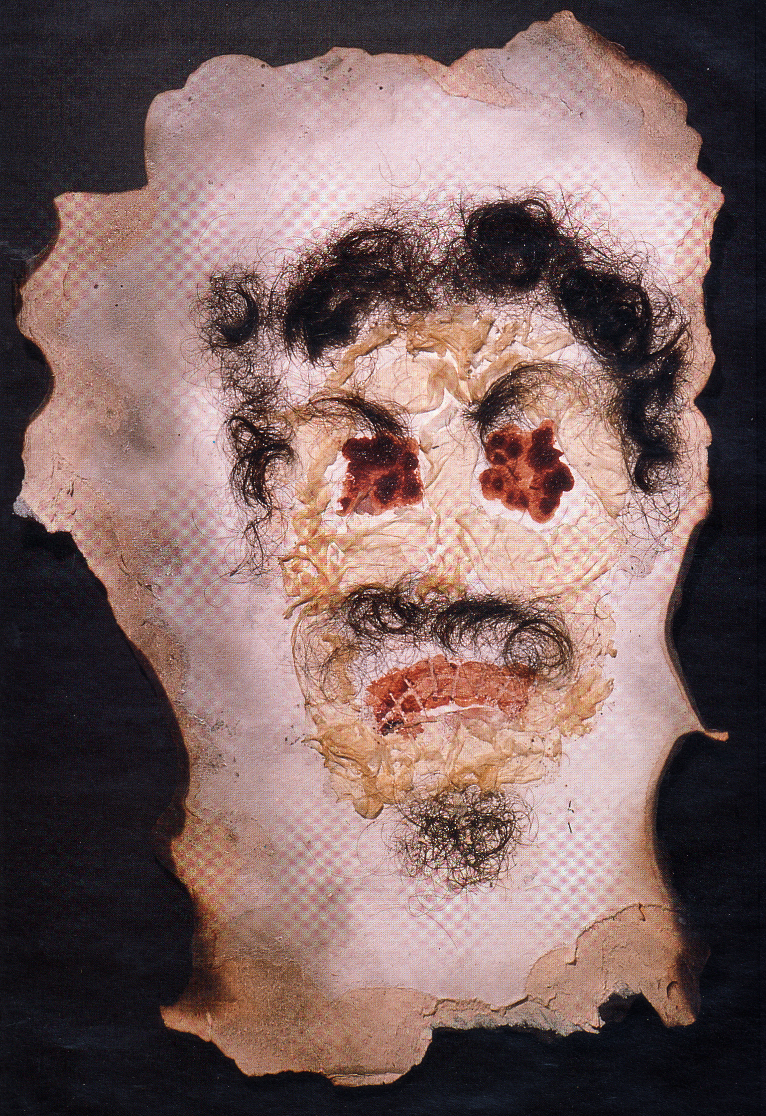 Self-Portrait Made from My Own Skin, Blood, Hair, Piss and Sperm